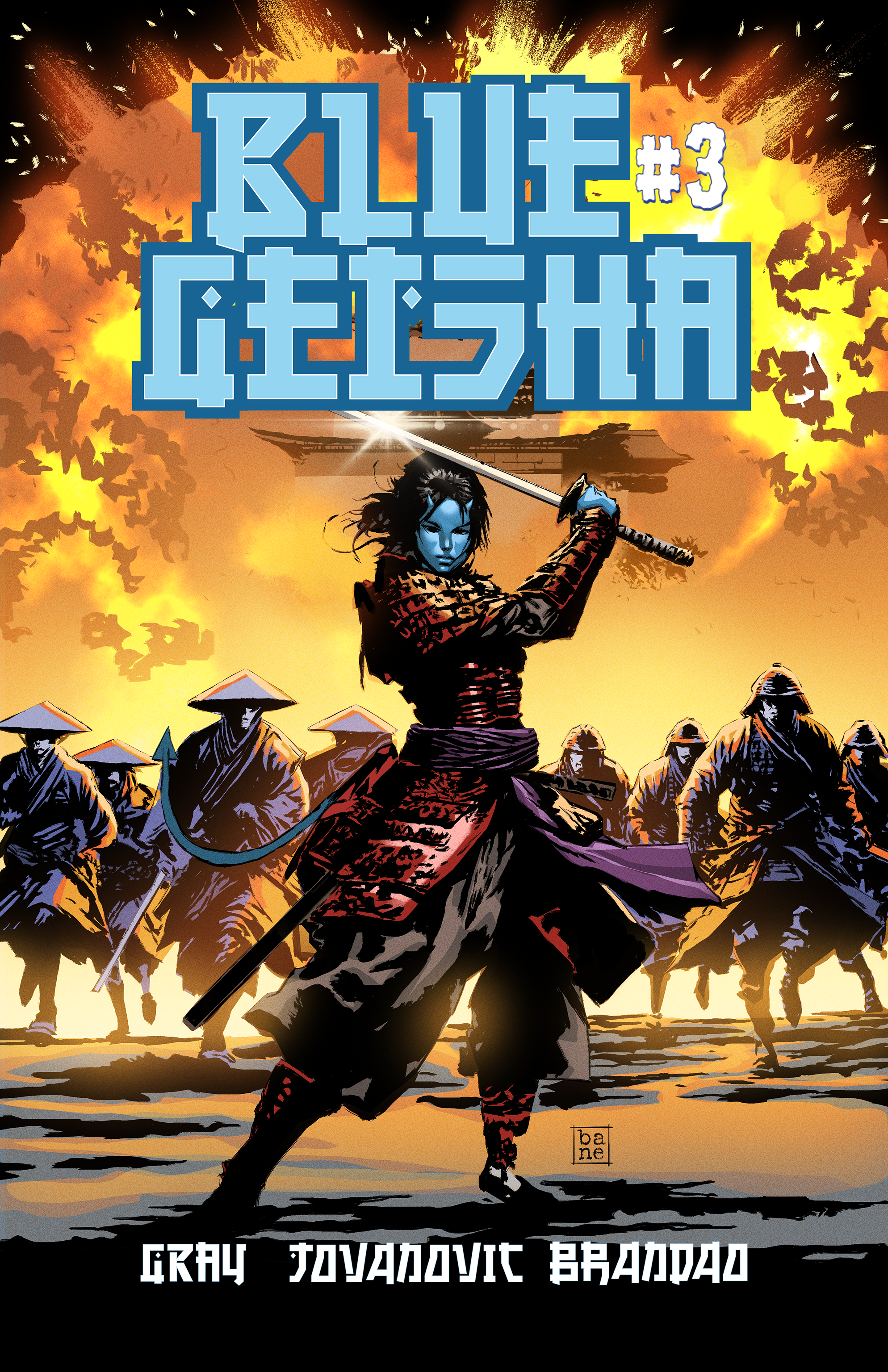 Blue Geisha #3 Digital Download