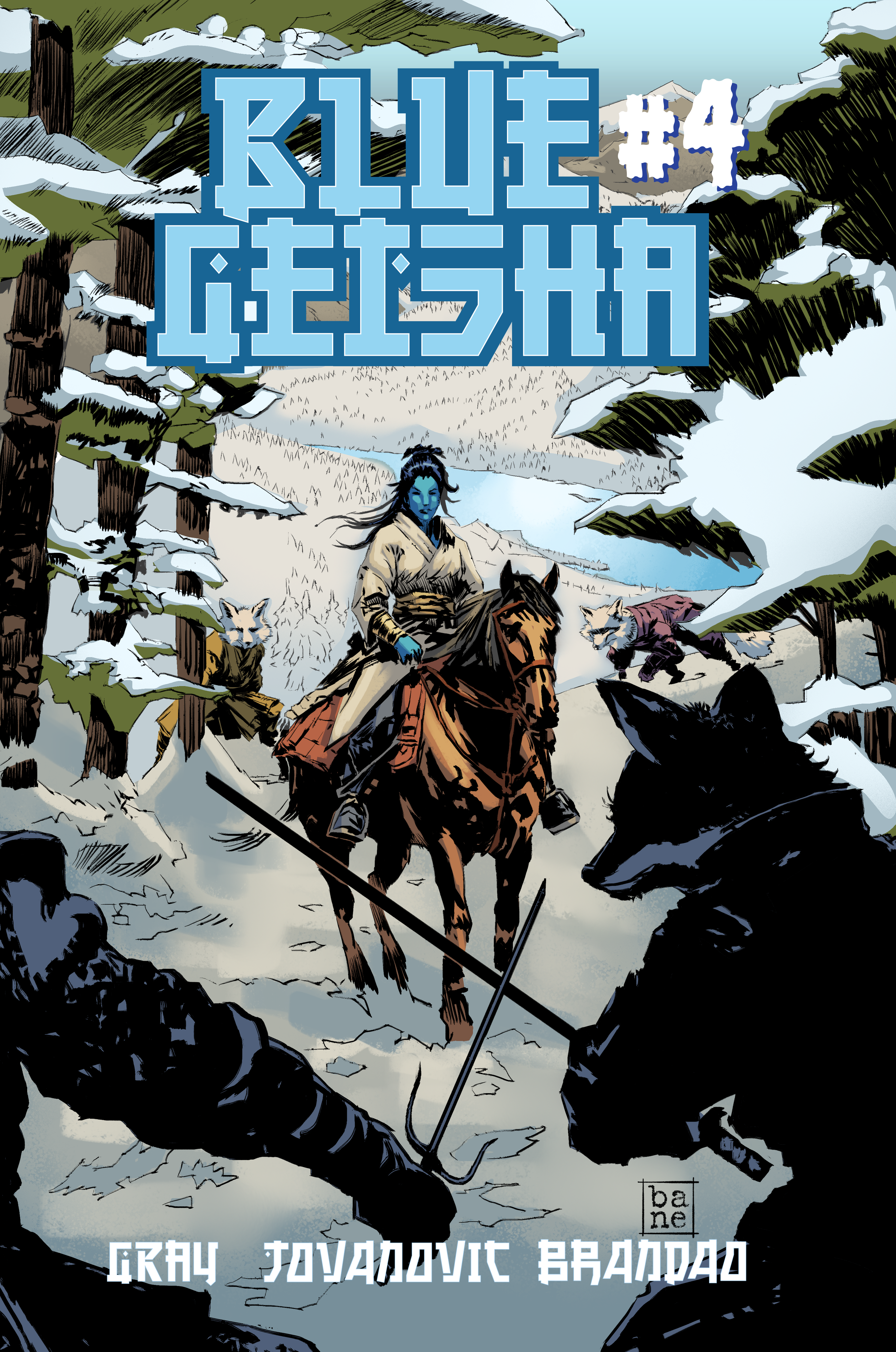 Blue Geisha #4 Digital Download