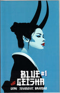 Blue Geisha #1 Print Edition – Justin Gray Cover