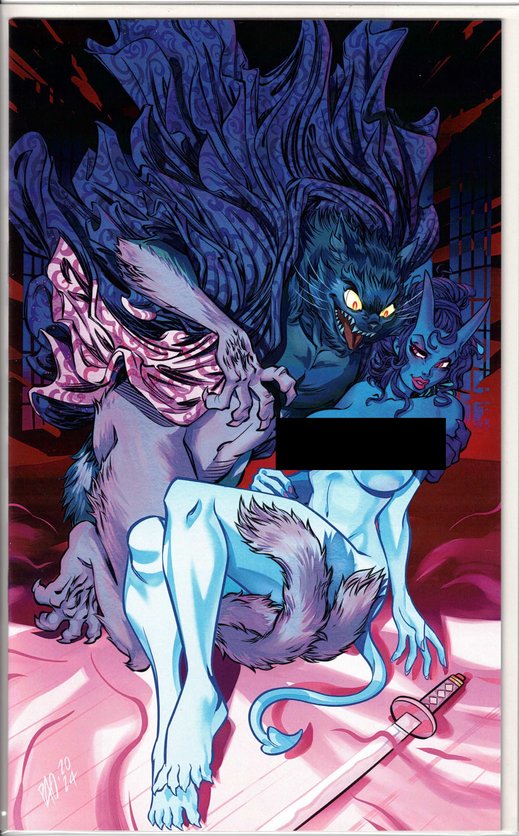 Blue Geisha #3 Print Edition – Simone Paolo Cover