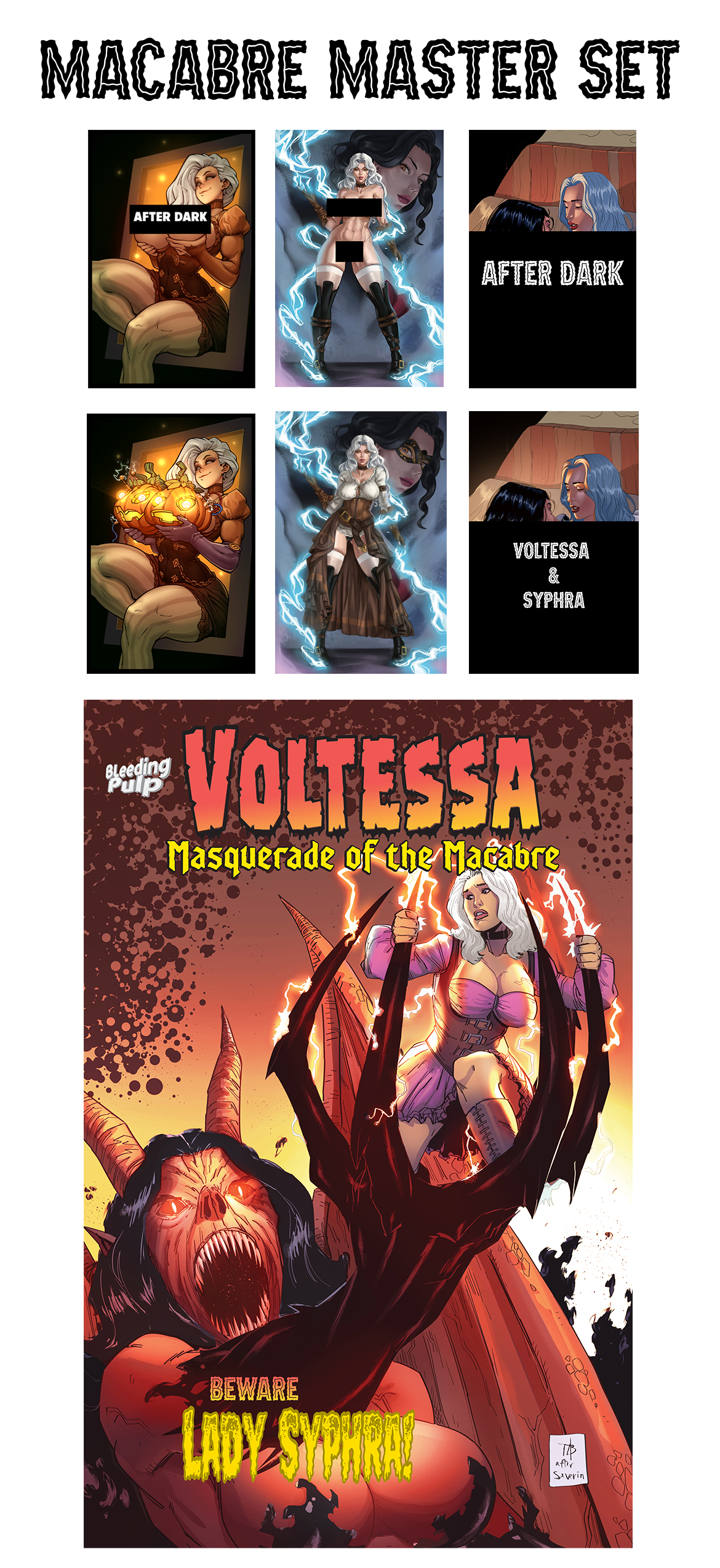 MACABRE MONSTER MASTER SET
