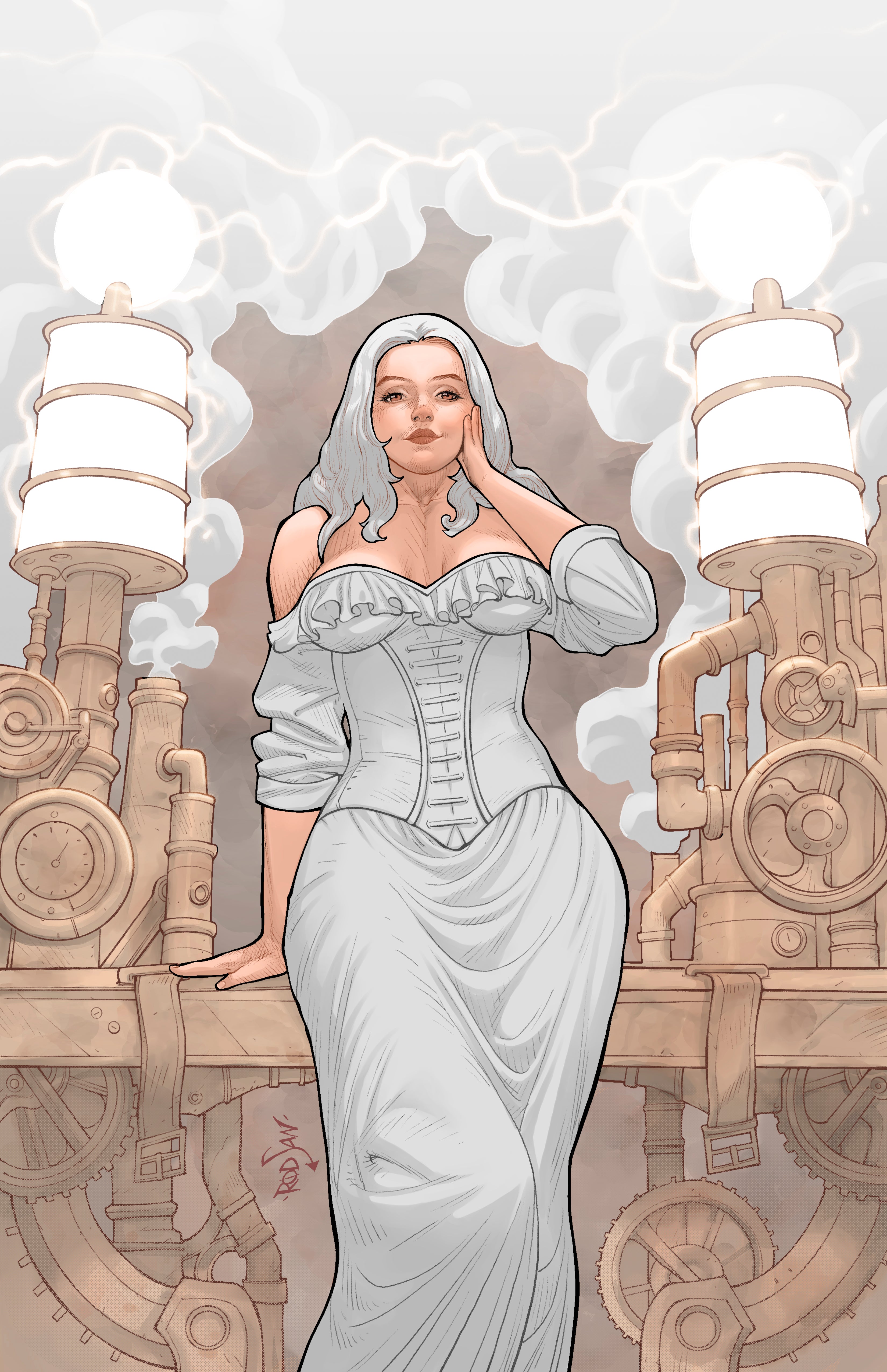 The Electrifying Voltessa — Rod Dos Santos Clean Variant